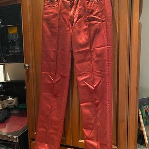 DKNY elogent rasberry red dress pants, size 8